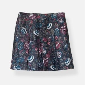 LOFT Outlet Floral Pleated Skirt